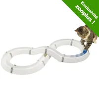 Circuit de jeu Ferplast Flashlight pour chat - lot : 1 jouet + 2 balles lumineuses de rechange