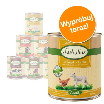 Mieszany pakiet próbny Lukullus - 6 x 400 g: pakiet mieszany 1