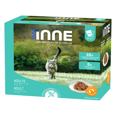Nutrivet Inne Adult Cat con ave - 24 x 85 g Nutrivet Inne Adult Cat con ave - 24 x 85 g