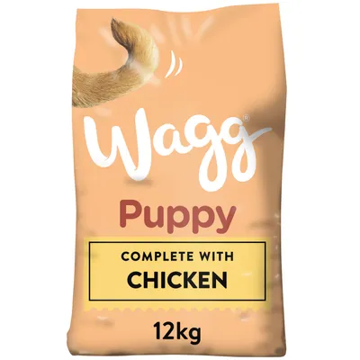 Wagg Puppy complete with chicken, 12kg bag