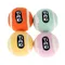 TIAKI Lot de balles de tennis pour chiens 4 pièces (environ Ø 5 cm)