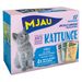 Mjau Kitten Pouch 12 x 85 g Mixpaket Menü (3 Sorten)