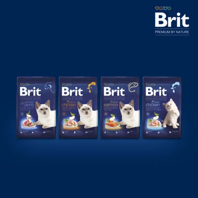 Brit Premium by Nature Cat Kitten kuracie - 8 kg