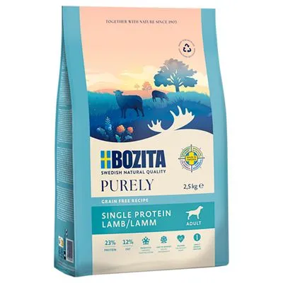 Bozita Dog Purely Adult Grain Free Lam hondenvoer