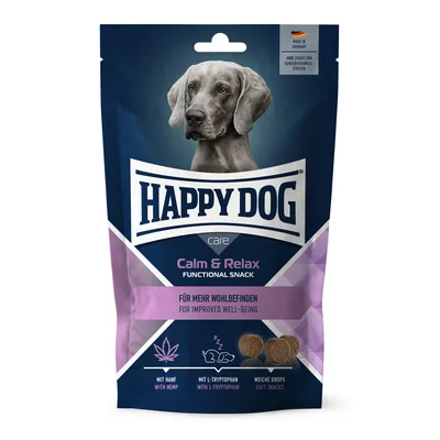 Happy Dog Care Snack para cães - Calm & Relax com pato 100 g