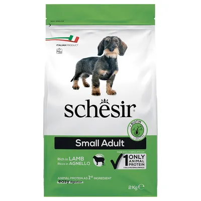 Schesir Dog Small Adult met Lam Hondenvoer - 2 kg