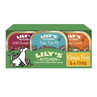 Lily's Kitchen Grain Free Dinners Multipack Saver Pack: 12 x 150g