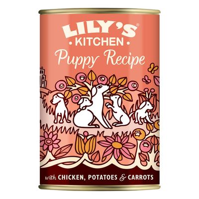 Lily's Kitchen Puppy Recipe with Chicken, Potatoes & Carrots 6 x 400g