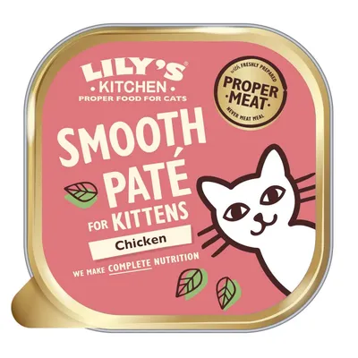 Lily's Kitchen Chicken Paté for Kittens - 19 x 85g