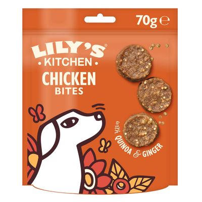 Lily's Kitchen Chomp-Away Chicken Bites 70g