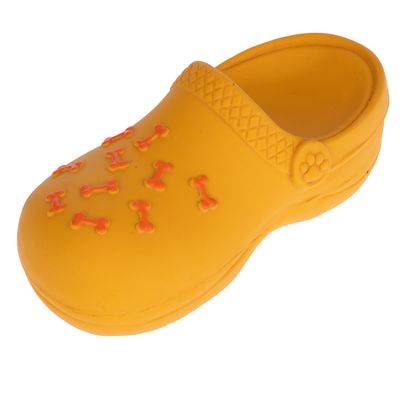 TIAKI Hundespielzeug Latex Schuh L 15 x B 6,5 x H 6,5 cm