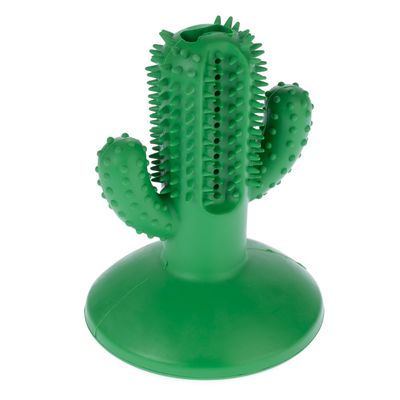 Jouet à mâcher TIAKI Cactus en caoutchouc pour chien Ø 9,5 x H 12 cm