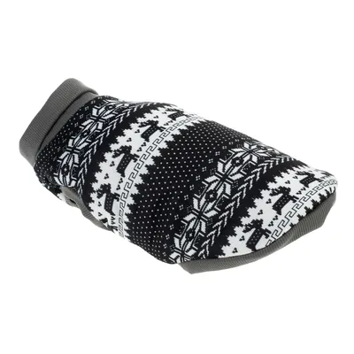 Hundepullover mit Norwegermuster - ca. 40 cm Rückenlänge (Größe XL)