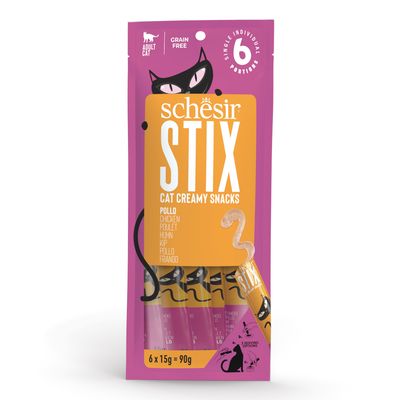 Schesir Stix Creamy Snacks 90 g Huhn