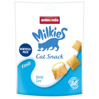 animonda Milkies Cat Snack, säästöpakkaus, Fresh, Dental Care, viljaton.