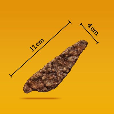 Pedigree Ranchos Superfoods kalkkuna karpaloilla ja riisillä. 100 % luonnollista kalkkunaa, ei lisättyä sokeria, luonnollinen kuidun lähde, superfood-vahvistettu.