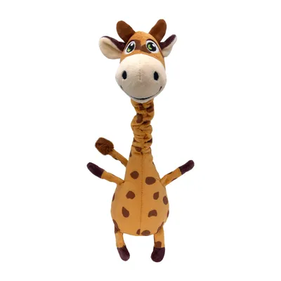 KONG Shakers™ Bobz Giraffe Dog Toy - Size M: approx. 30.5 x 15.9 x 8.9cm (L x W x H)