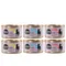 Cosma Pure 6 x 80 g umido gatto Mix: 2x Pollo, 2x Tonno, 2x Salmone