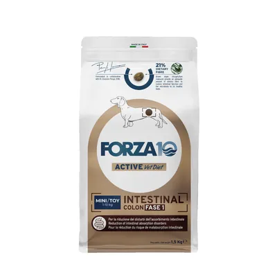 Forza 10 Active Vet Diet Mini/Toy Intestinal Colon Phase 1 - 1,5 kg Forza 10 Active Vet Diet Mini/Toy Intestinal Colon Phase 1 - 1,5 kg