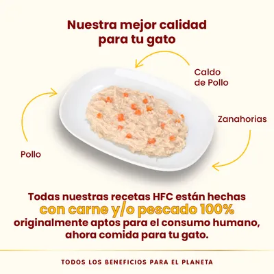 Almo Nature HFC Complete 6 x 70 g - Caballa con boniato