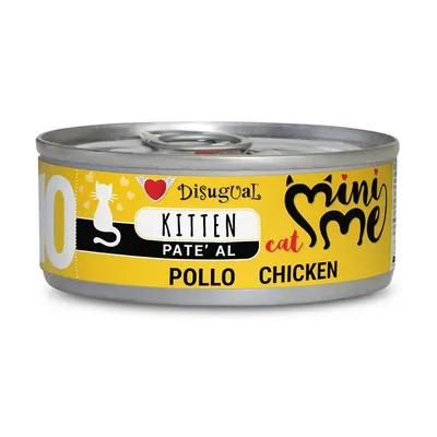 Disugual Mini-Me Kitten 12 x 85 g - Pollo