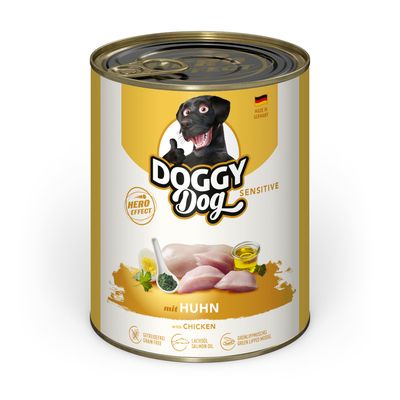 DOGGY Dog Adult 6 x 800 g Sensitive mit Huhn