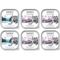 Wolf of Wilderness JUNIOR Duo de protéines 6 / 24 barquettes de 150 g pour chiot 24 x 150 g : 16 x canard, veau, 8 x poulet, saumon
