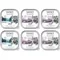 Wolf of Wilderness JUNIOR - Mixpaket 24 x 150 g: 16x Ente & Kalb, 8x Huhn & Lachs