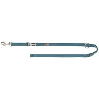 Trixie Premium Verlenglijn, petrol - Maat XS - S: 200cm lang, 15mm breed