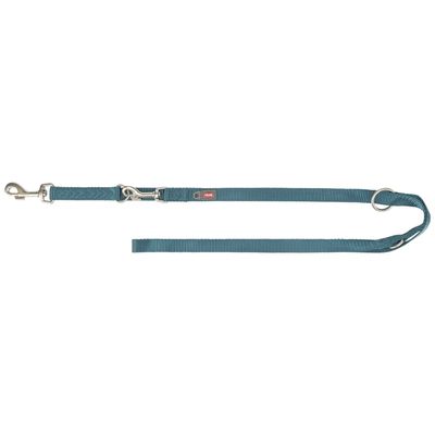 Trixie Premium Verlängerungsleine, petrol Grösse XS - S: 200 cm lang, 15 mm breit