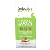 Selective Naturals Orchard Loops für Kaninchen - Sparpaket: 2 x 80 g