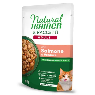 Natural Trainer Streifen in Soße 22 x 85 g - Lachs