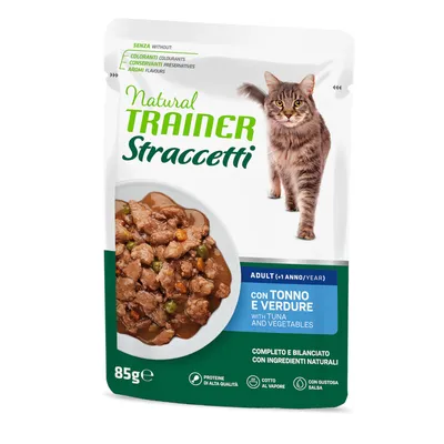 16 + 6 / 9 + 3 gratis! 22 x 85 g / 12 x 85 g Natural Trainer - Strimler i sauce - 22 x 85 g Tun