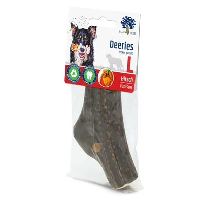 Blue Tree snack pour chein Deeries - taille L : environ 120 g