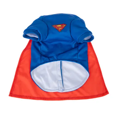 Costume per cani da Superman DC Warner Bros™ - Tg. S/M: 35 cm lungh. dorso Costume per cani da Superman DC Warner Bros™ - Tg. S/M: 35 cm lungh. dorso