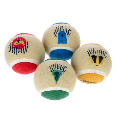 Warner Bros™ Harry Potter sada tenisových míčků Hogwarts - 4 kusy (Ø 6,3 cm každý)