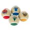 Harry Potter Tennisball-Set Hogwarts 4 Stück (je Ø 6,3 cm)