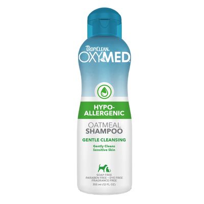 TropiClean OxyMed Hypoallergenes Shampoo für Haustiere 355 ml