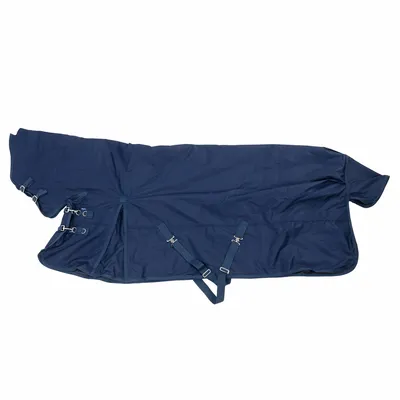 Nomad Tales Waterdichte Winterdeken met Hoge Hals, marineblauw - Ruglengte 145 cm