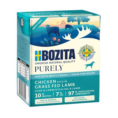 Bozita Purely Paté 6 x 370 g mit Lamm
