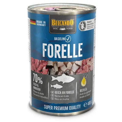 Sparpaket Belcando Baseline 24 x 400 g - Forelle