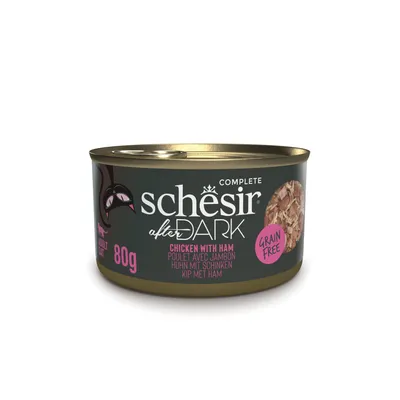 Schesir After Dark 12 x 80 g - Kyckling & skinka