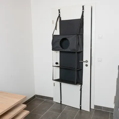 zooplus Basics drapak dla kota Door - Czarny