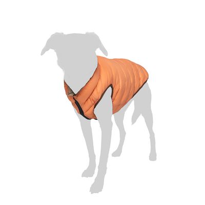 Nomad Tales Bloom hundefrakk puffer, oransje/beige