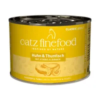 catz finefood 6 x 200 g - kuře a tuňák