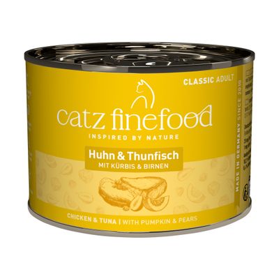 catz finefood 6 x 200 g kuře a tuňák