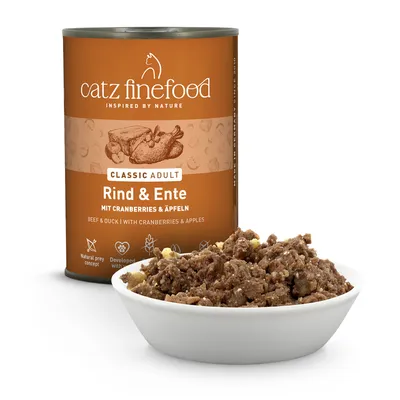 catz finefood 6 x 400 g - Govedina i pačetina