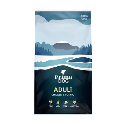 PrimaDog Adult All Breeds Kylling & Kartoffel - 10 kg