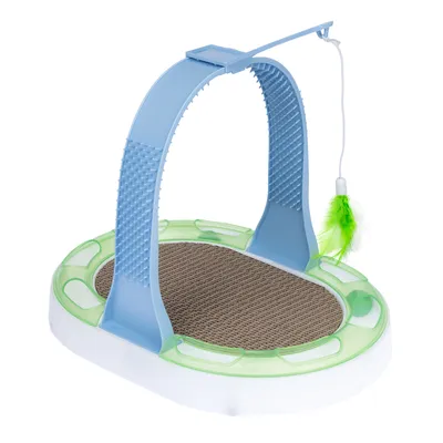 TIAKI 3-i-1 kradselegetøj til katte - L 40 x B 30 x H 31,5 cm