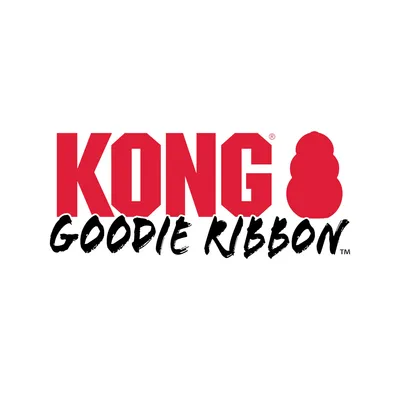 KONG Goodie Ribbon. Видно название бренда и наименование продукта.